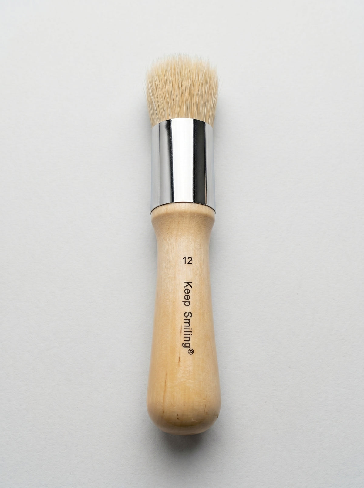 Pinceau brosse rond Keep Smiling – Taille au choix (N° 0, 2, 4, 6, 8, 10, 12)