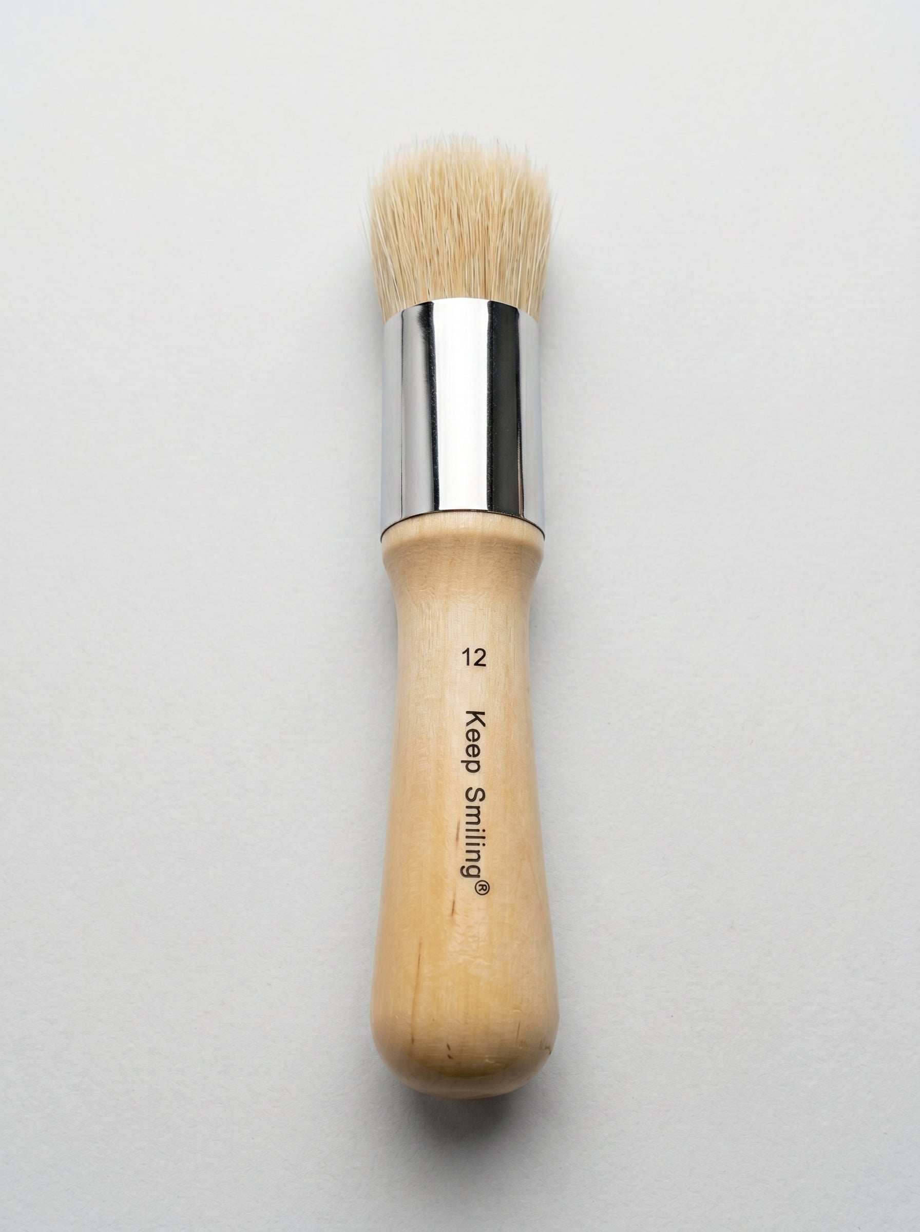 Pinceau brosse rond Keep Smiling – Taille au choix (N° 0, 2, 4, 6, 8, 10, 12)