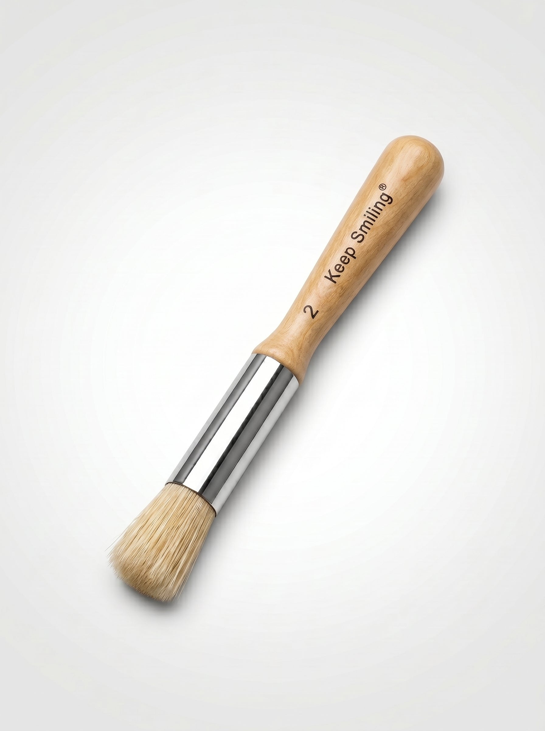 Pinceau brosse rond Keep Smiling – Taille au choix (N° 0, 2, 4, 6, 8, 10, 12)