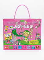 Coffret loisirs créatifs enfant - Valisette d'Activités (Thème Fées ou Château Fort)