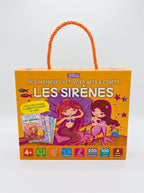 Coffret loisirs créatifs enfant - Valisette d'Activités (Thème Fées ou Château Fort)