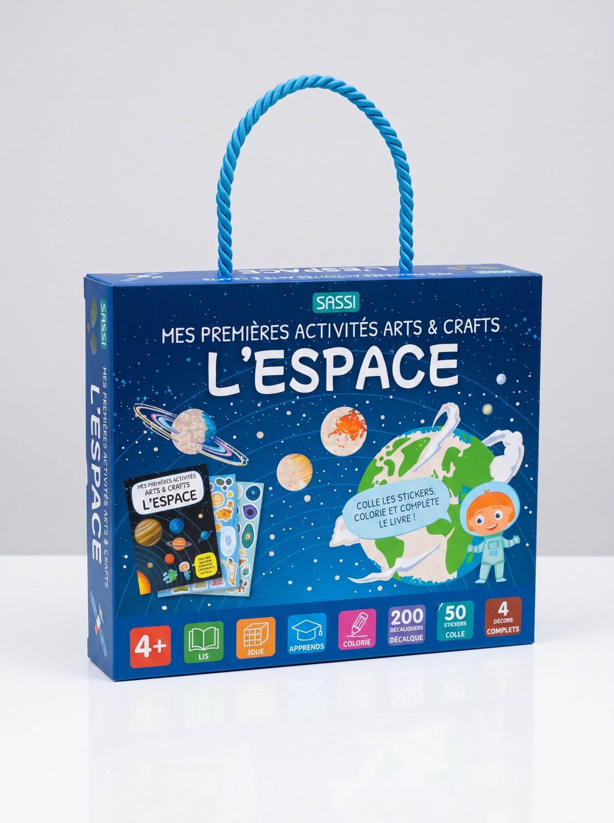 Coffret loisirs créatifs enfant - Valisette d'Activités (Thème Fées ou Château Fort)
