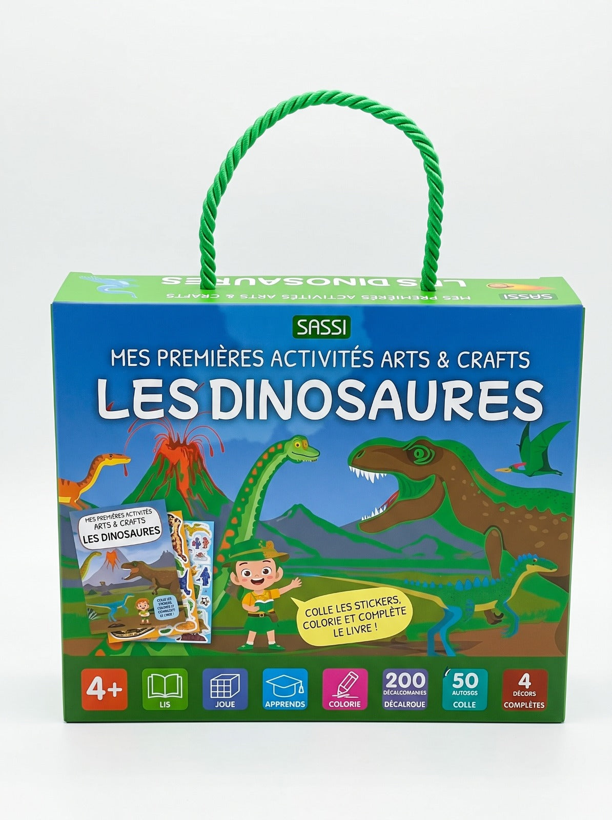 Coffret Créatif Sassi Animaux – Mes Premières Activités Arts & Crafts