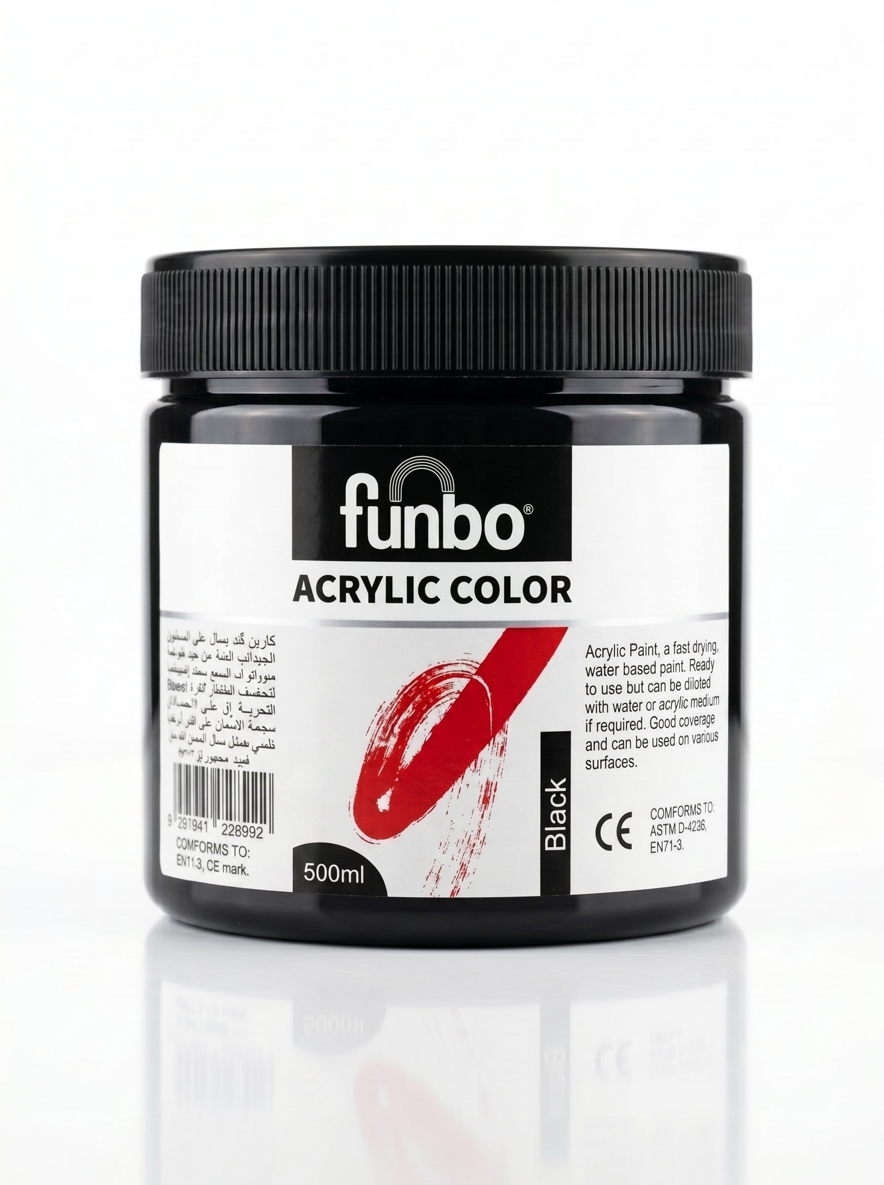 Peinture Acrylique 500 ml : Grand Format Étudiant & Studio