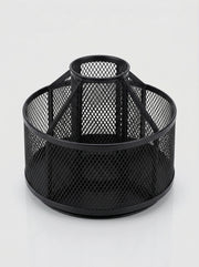 Porte Accessoire Bureau Métallique – Organisateur de Bureau Design Noir