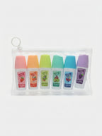 Surligneur Pastel Yalong – Lot de 6 Feutres Fluorescents Doux