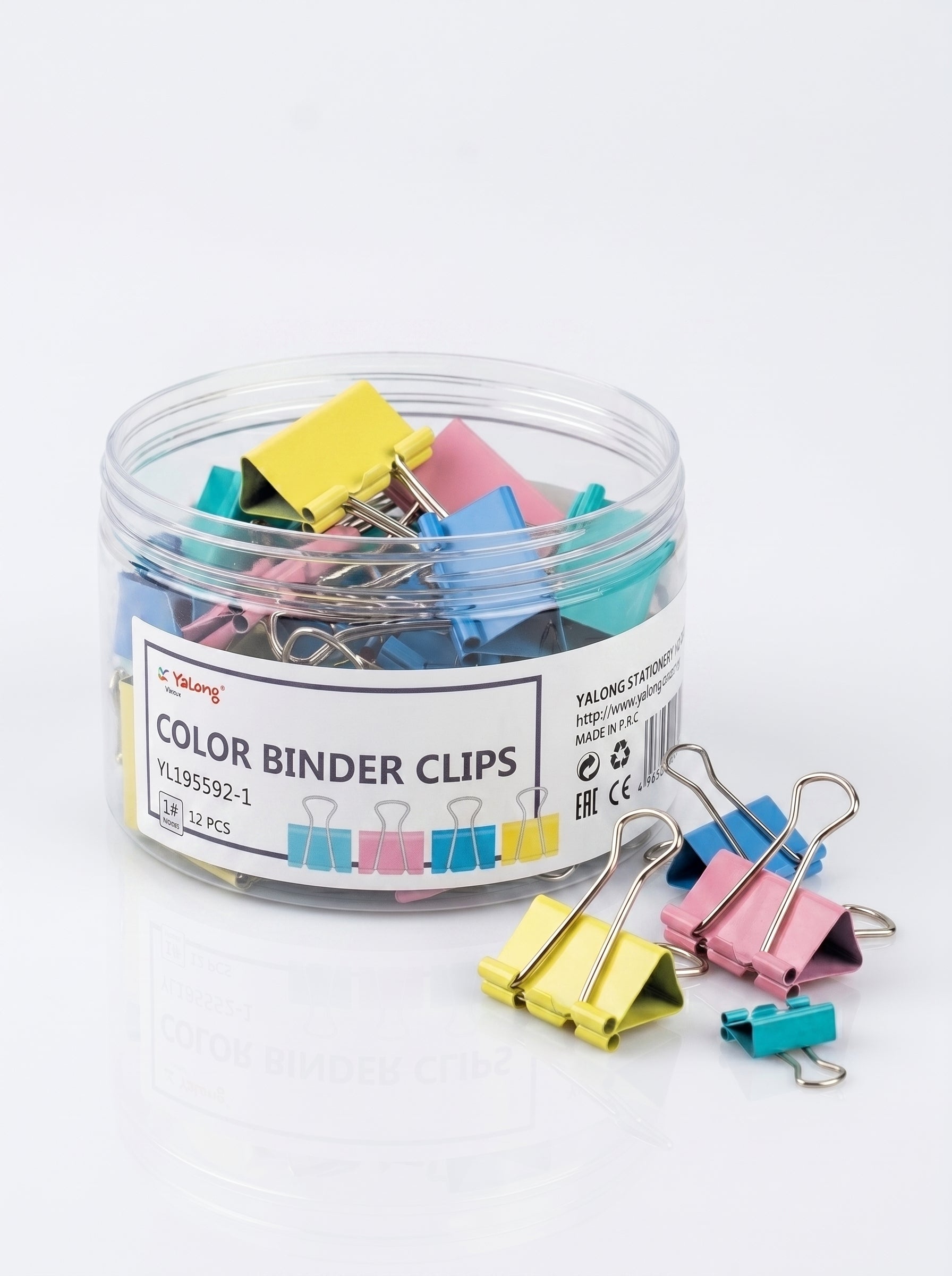 Pince à Clip 24 PCS Métal En Couleur