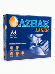 Rame papier A4 Azhar Lazer 80g 500 feuilles - Papier imprimante et photocopie