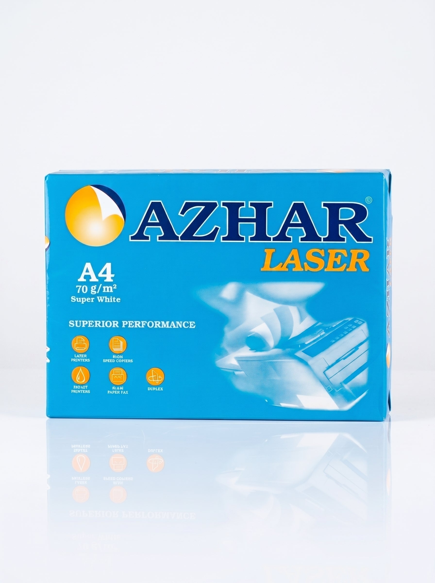 Rame papier A4 Azhar Lazer 70g 500 feuilles - Papier imprimante et photocopie