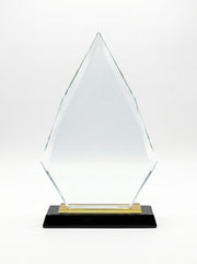 Trophée en Verre pour Bureau avec Boîte