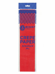 Papier crépon métallisé Boost School 50cm x 2m - Effet brillant
