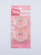 Lot de 2 Scotch transparent 1.2 cm 20 yards – Fournitures Yalong