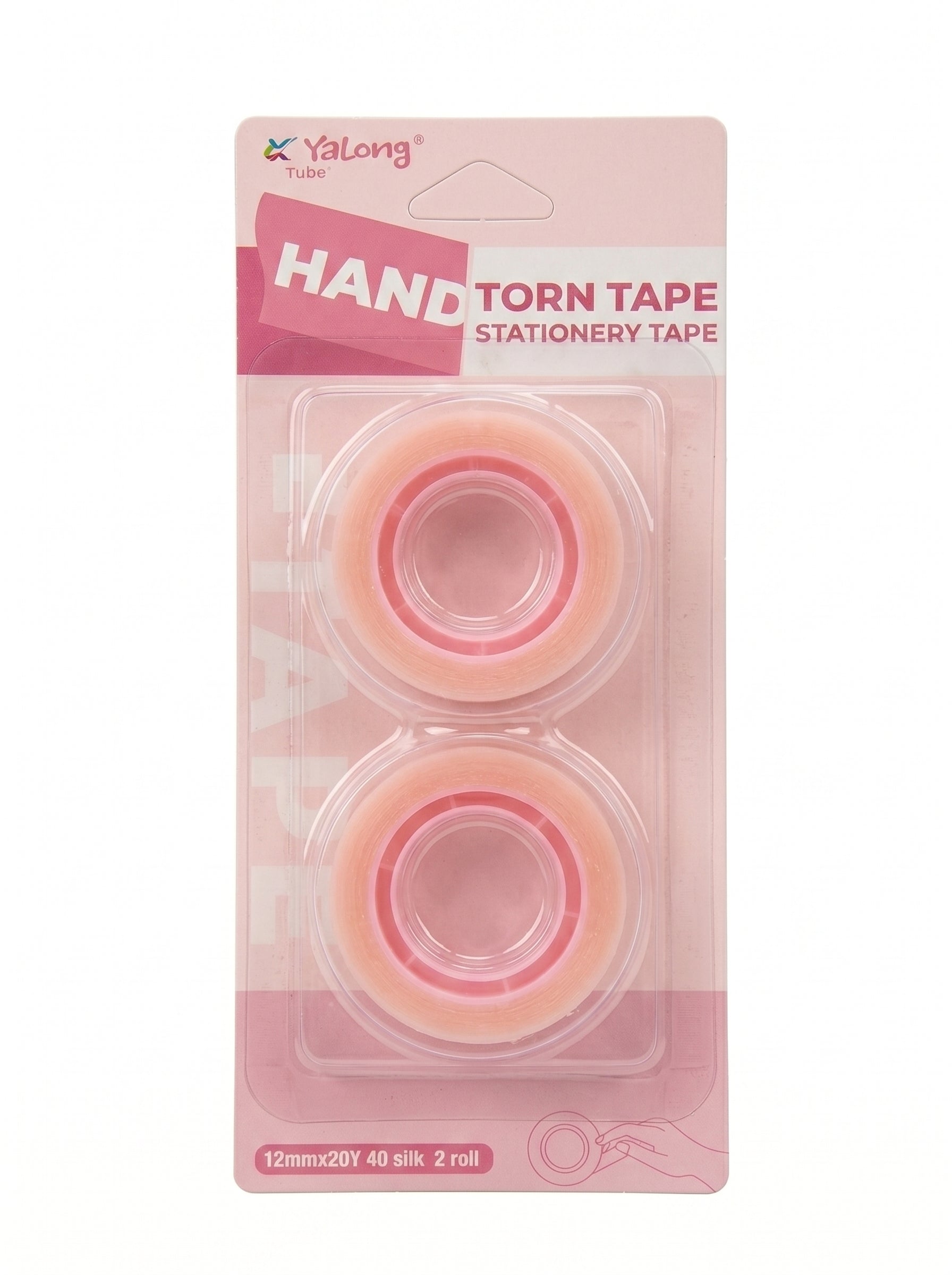 Scotch couleur 1.2 cm – Lot de 2 Rubans Adhésifs Yalong To Go