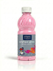 Peinture Gouache Liquide Acrylique Glossy 500ml Lefranc Bourgeois - Beaux-Arts