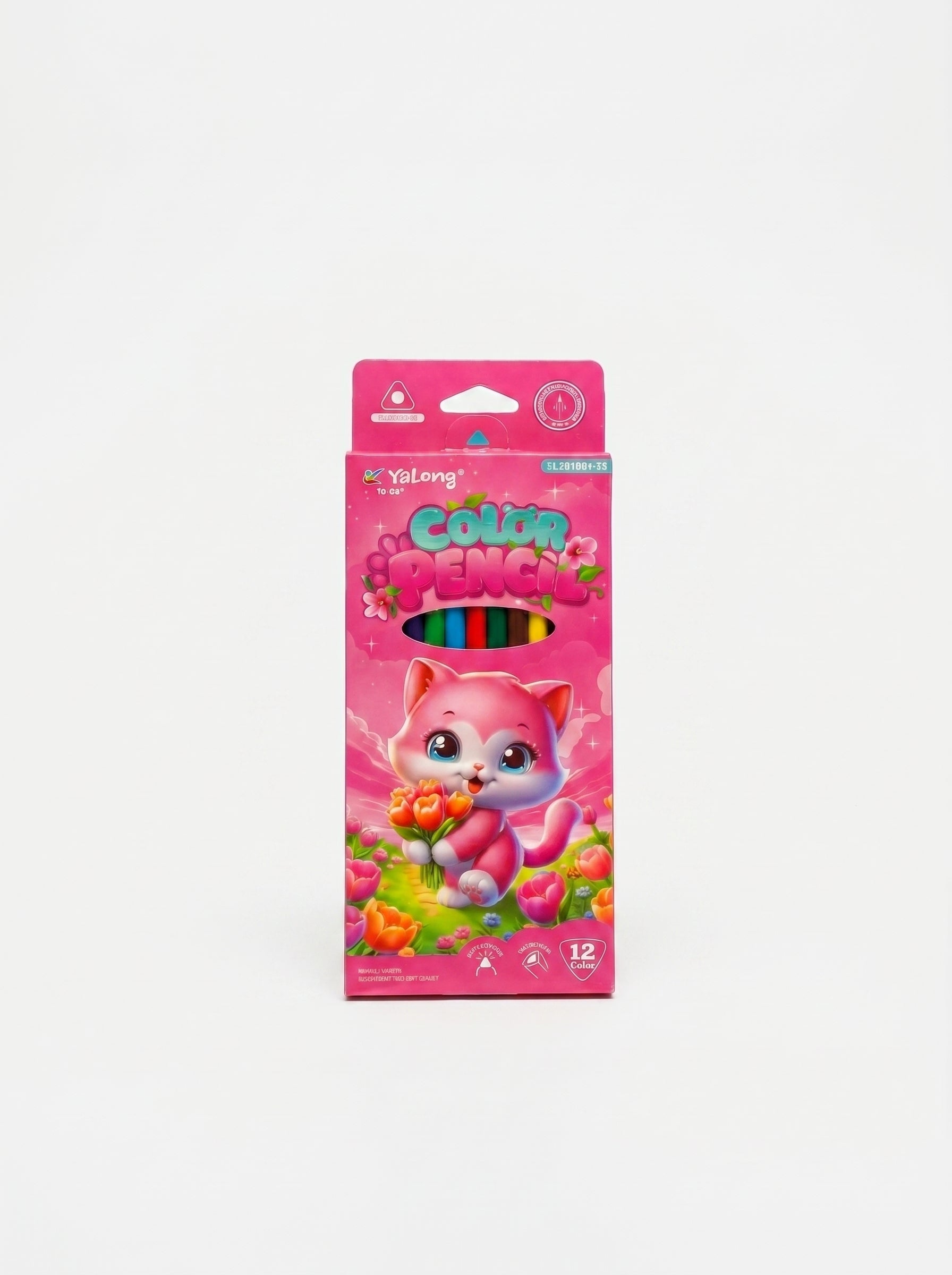 Crayons de Couleur Yalong To Go – Set de 12 Pièces | Fournitures Scolaires