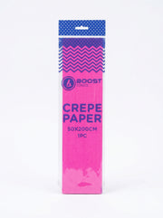 Papier crépon métallisé Boost School 50cm x 2m - Effet brillant