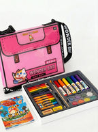 Kit peinture Wonder Bag Doqi Cat 47 pièces | Mallette créative tout-en-un