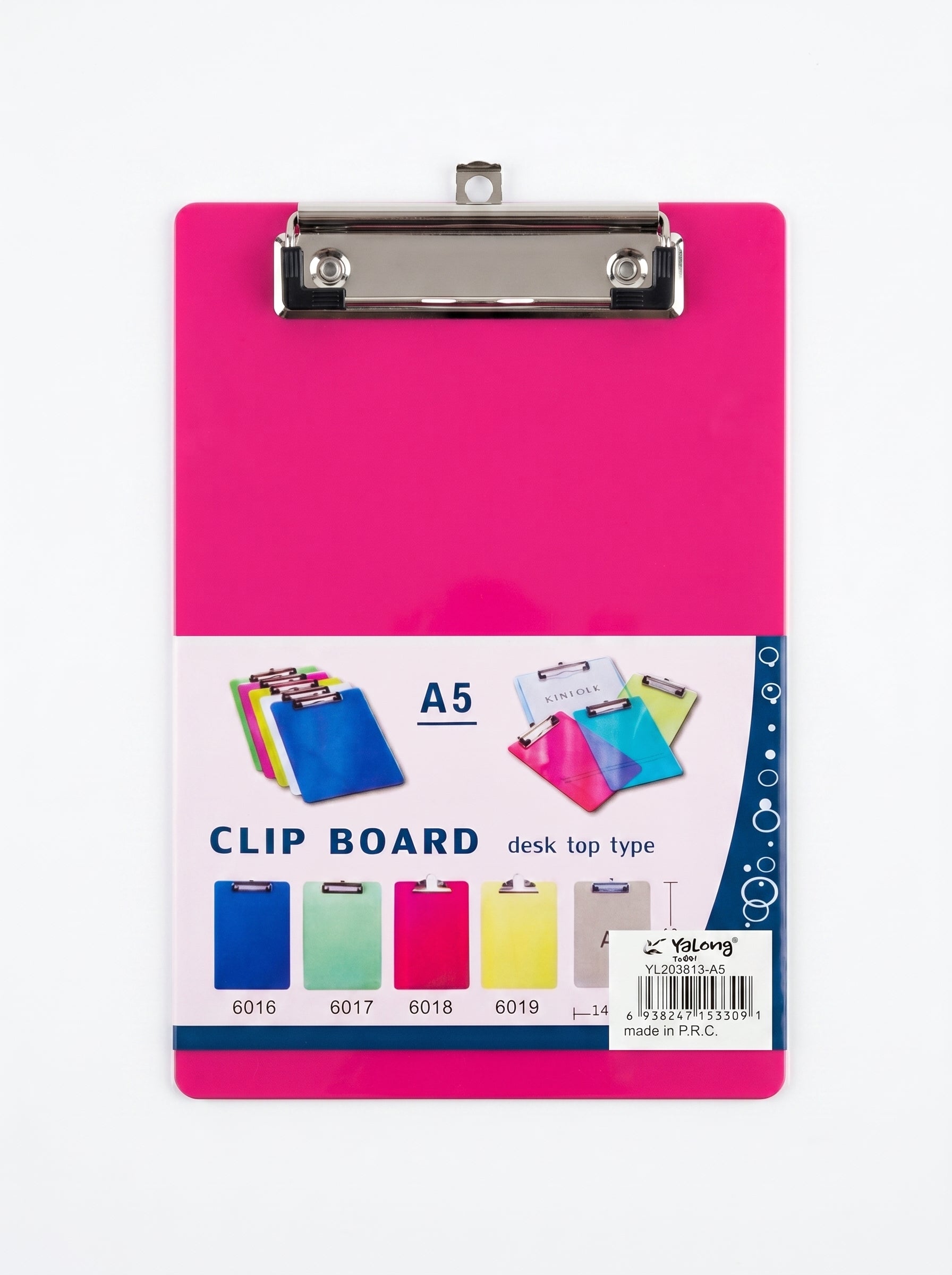 Bloc à pince A5 en plastique Yalong To Go Image principale du produit