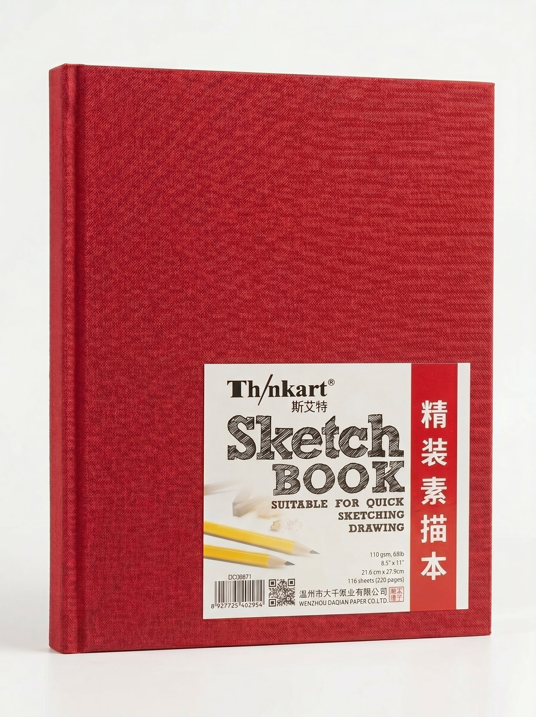 Sketchbook Thinkart A4 110g 110 feuilles - Qualité supérieure