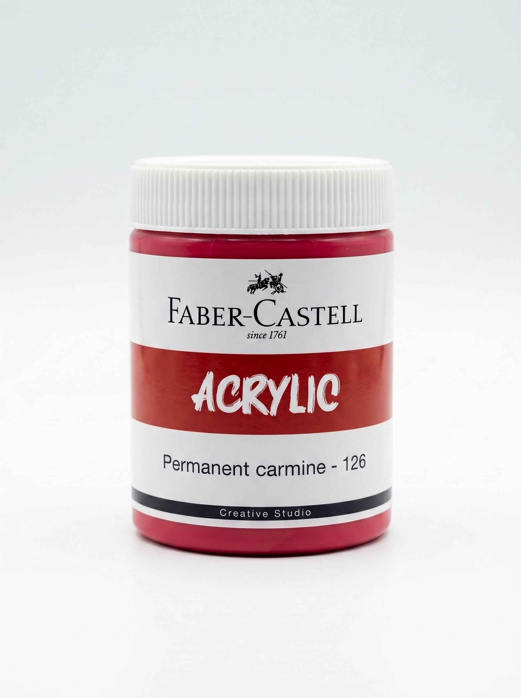Peinture acrylique Faber-Castell 140ml - Couleurs vives et opaques