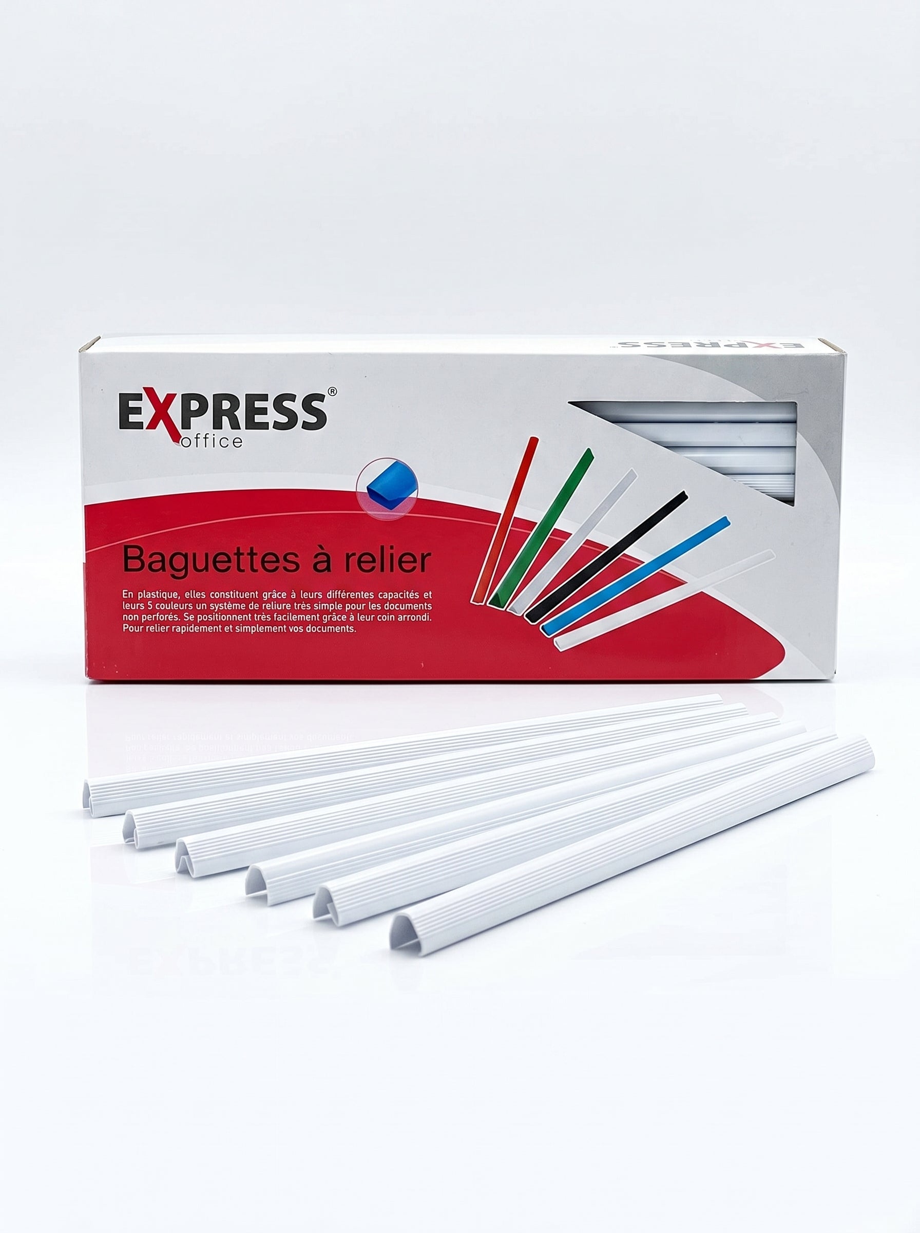 Serre feuille A4 11mm - Baguette de Reliure pour Rapports Image principale du produit