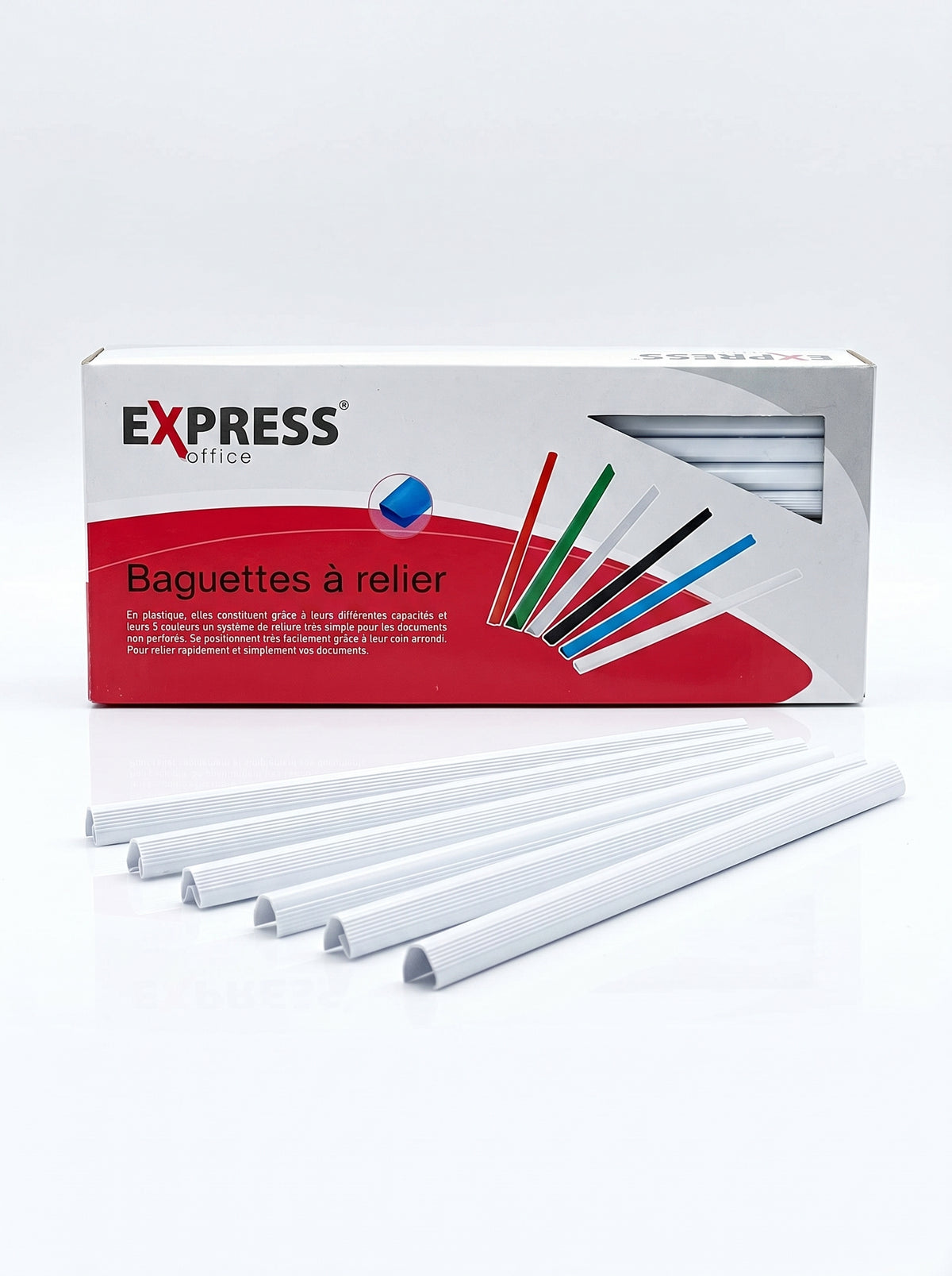 Serre feuille A4 11mm - Baguette de Reliure pour Rapports