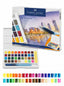Set de Peinture Aquarelle 36 Couleurs Faber-Castell + Pinceau à Réservoir