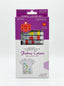 Peinture Gouache Textile 12 Tubes (12ml) avec Pinceau Offert