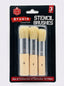 Lot de Pinceaux Ronds Mini KEEP SMILING - 3 Tailles (N°6, 8, 10)