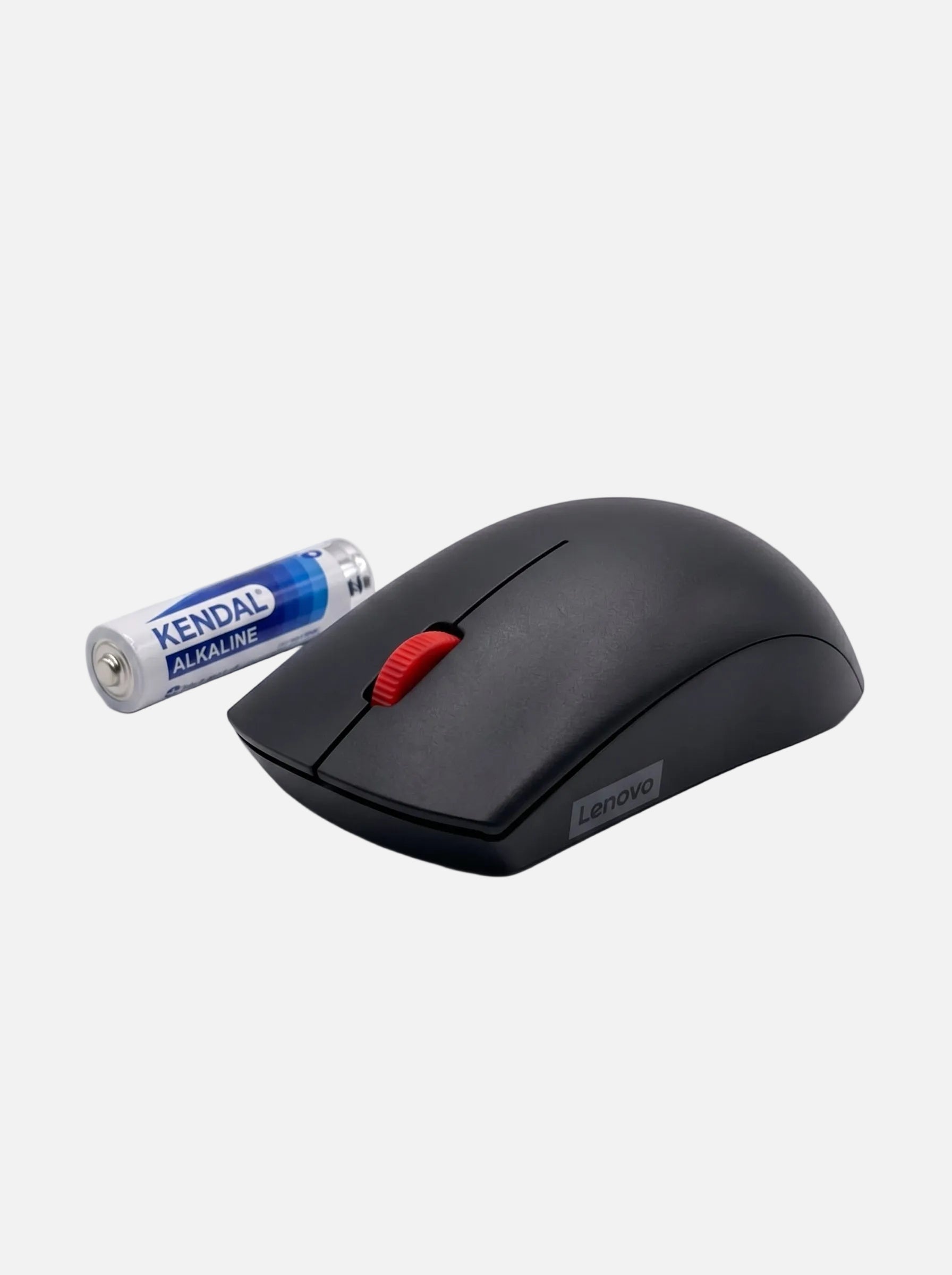 Souris sans fil compacte Lenovo 150, design élégant et ergonomique.
