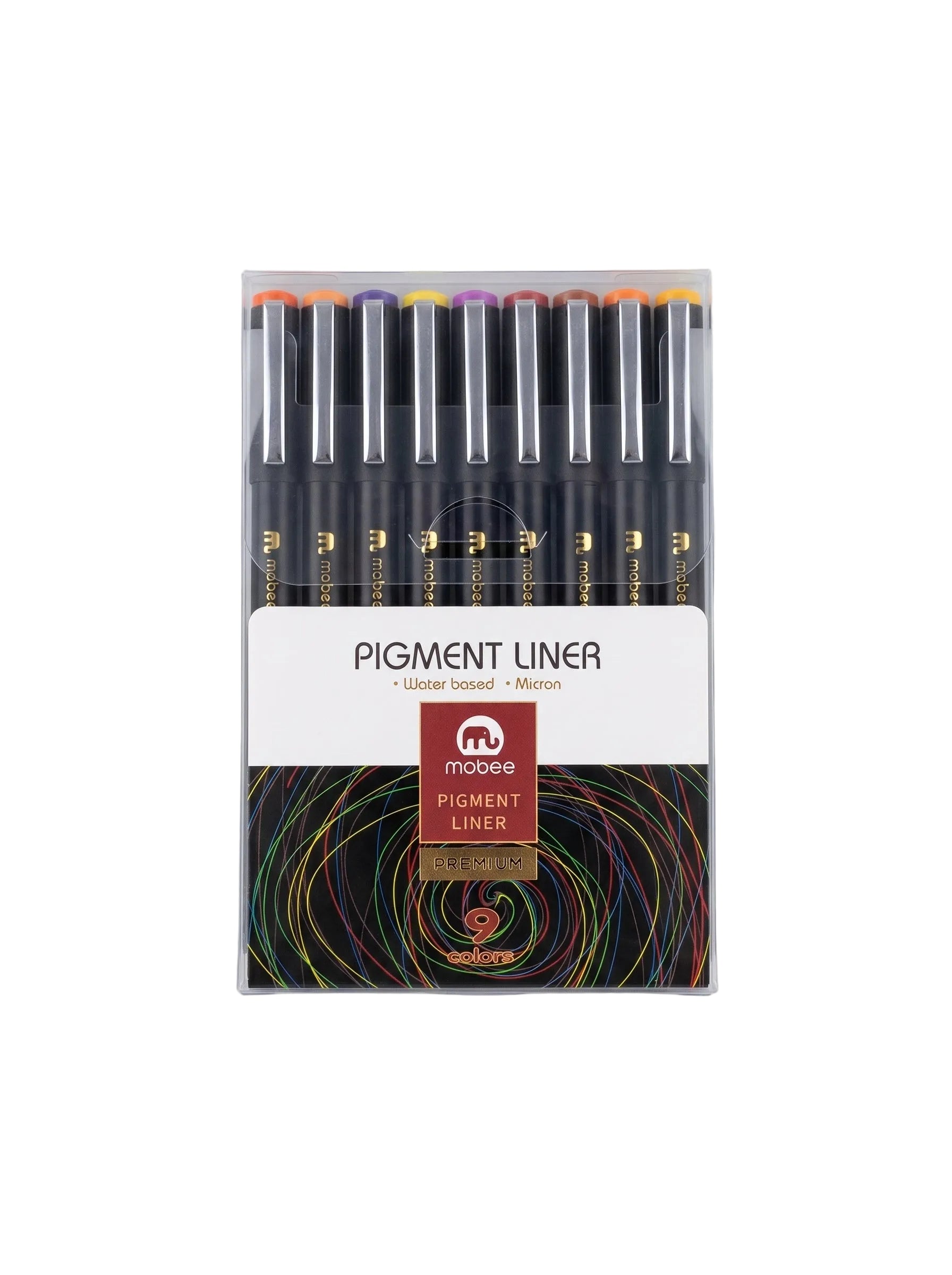 Set de 9 Stylos Feutres Pigment Liner MOBEE – Précision Technique Pro