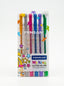 6 Stylos à Bille Brillants Pensan - Écriture Douce & Précise