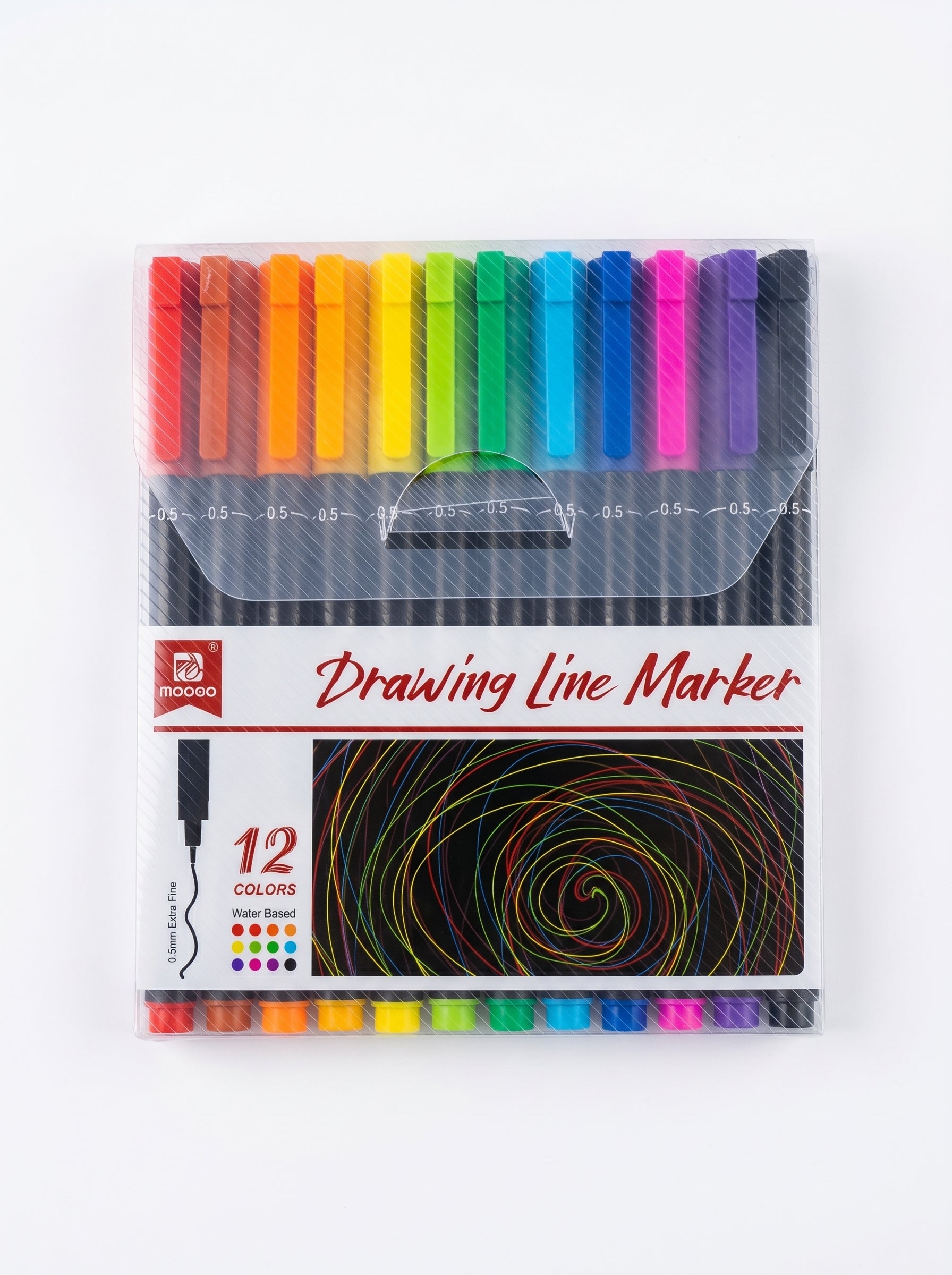 Set de 12 Stylos Feutres de Précision MOBEE – Dessin & Art