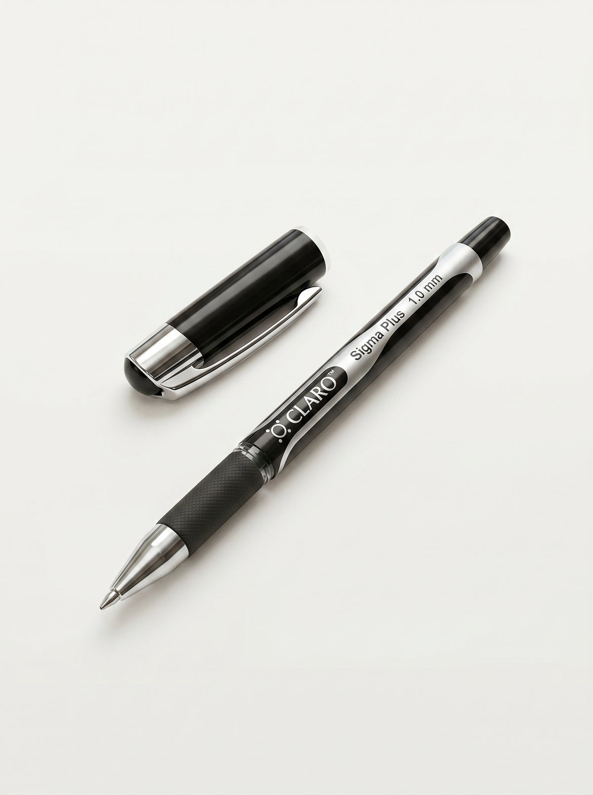 Stylo à Bille Encre Noire Claro Sigma Plus (Pointe Moyenne 1.0 mm)