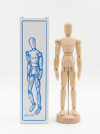 Mannequin d'artiste en bois Topkall - Modèle articulé pour dessin