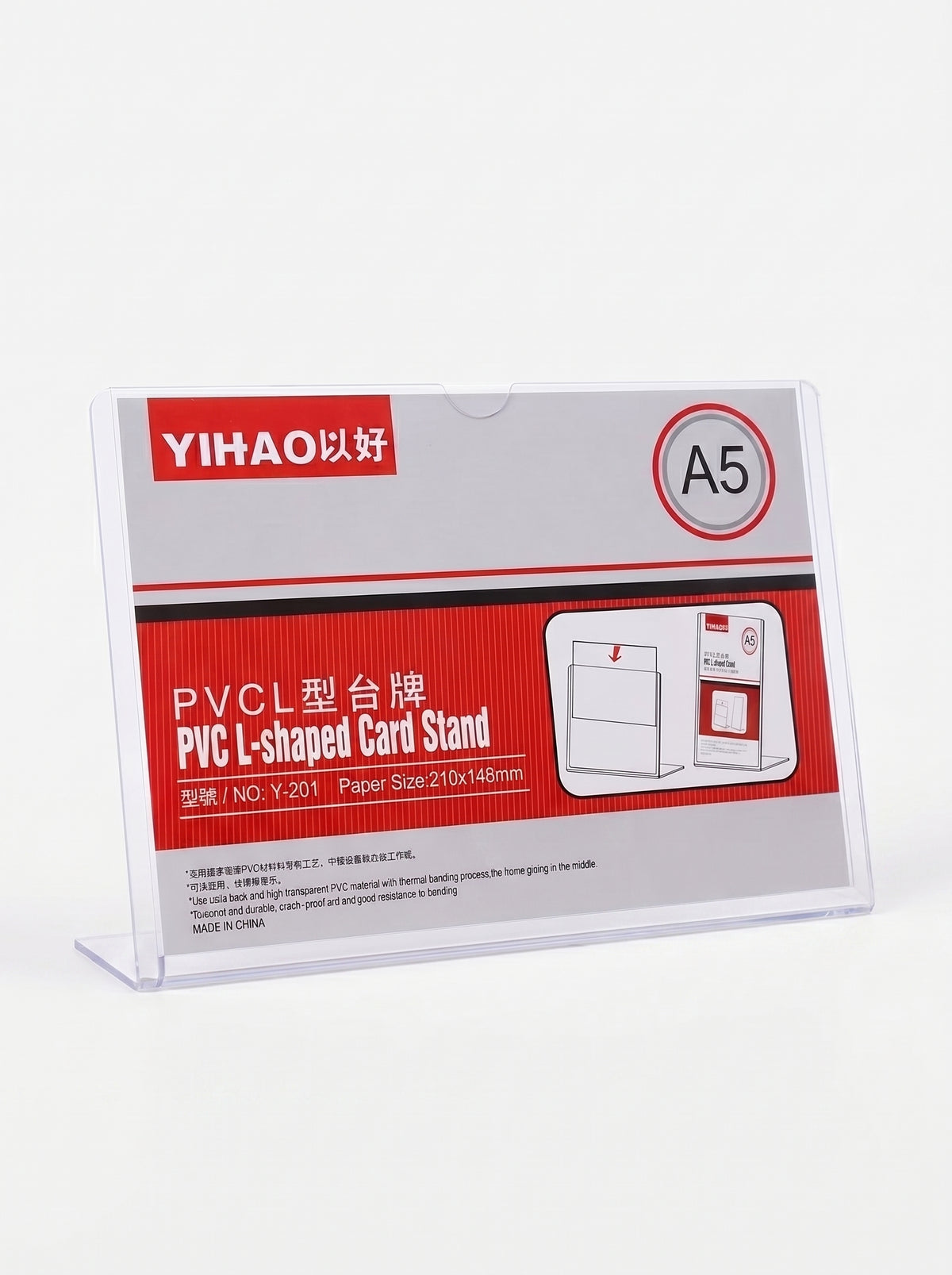 Support Publicitaire A7 A6 A5 A4 | Présentoir en Plastique Transparent