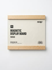Support Publicitaire A5,A4 et A3 Magnétique - Design Plastique et Bois Élégant