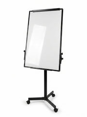 Tableau blanc  Chevalet de conférence à roulettes 70x100 cm