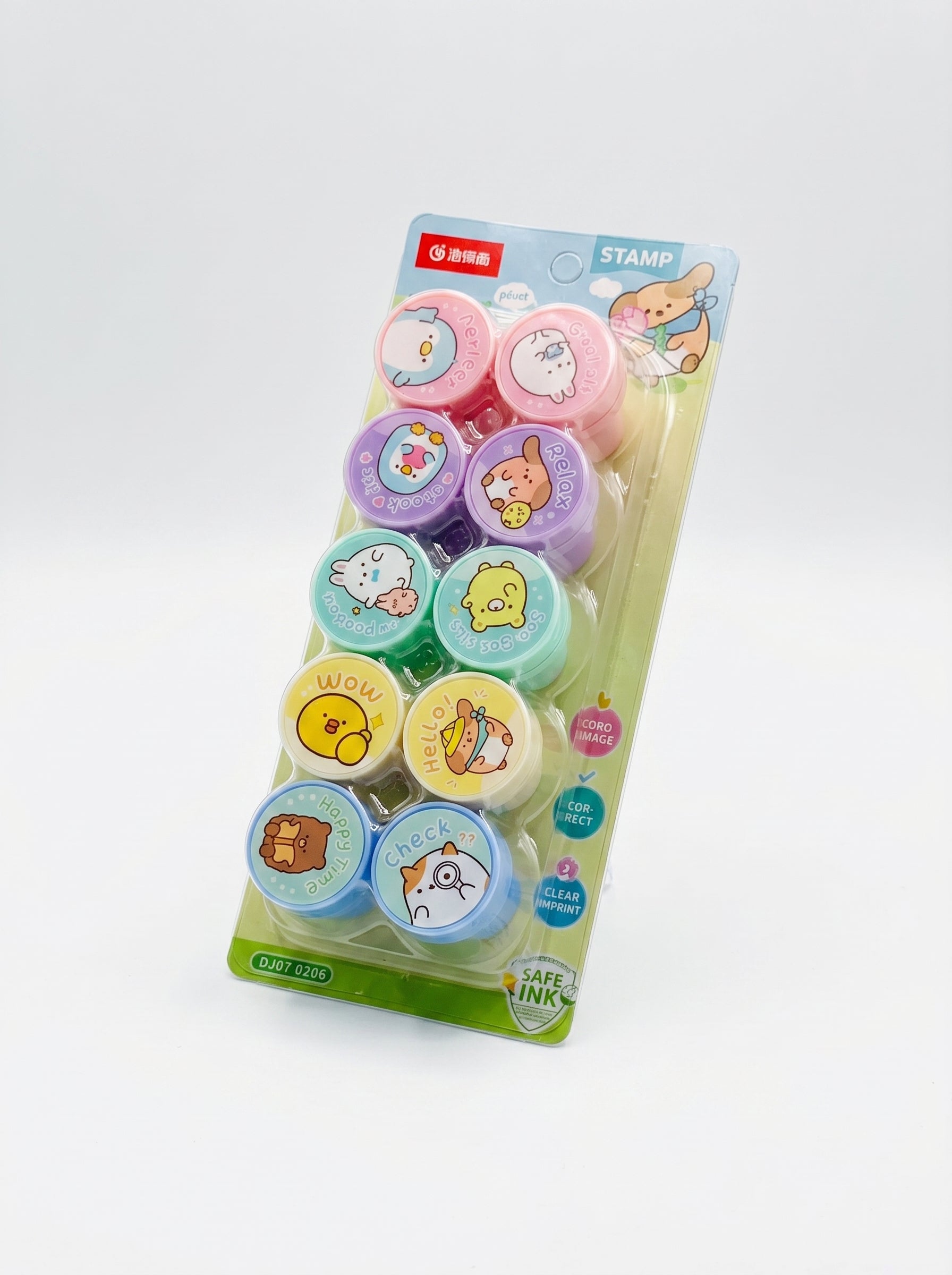 Tampon bon point – Lot de 10 pièces – Outil de motivation scolaire