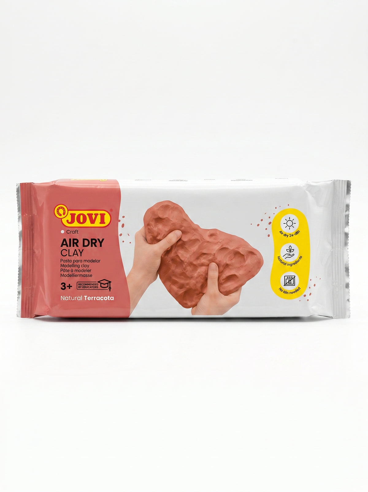 Pâte à Modeler Terracotta 1000g JOVI - Argile de Poterie et Sculpture
