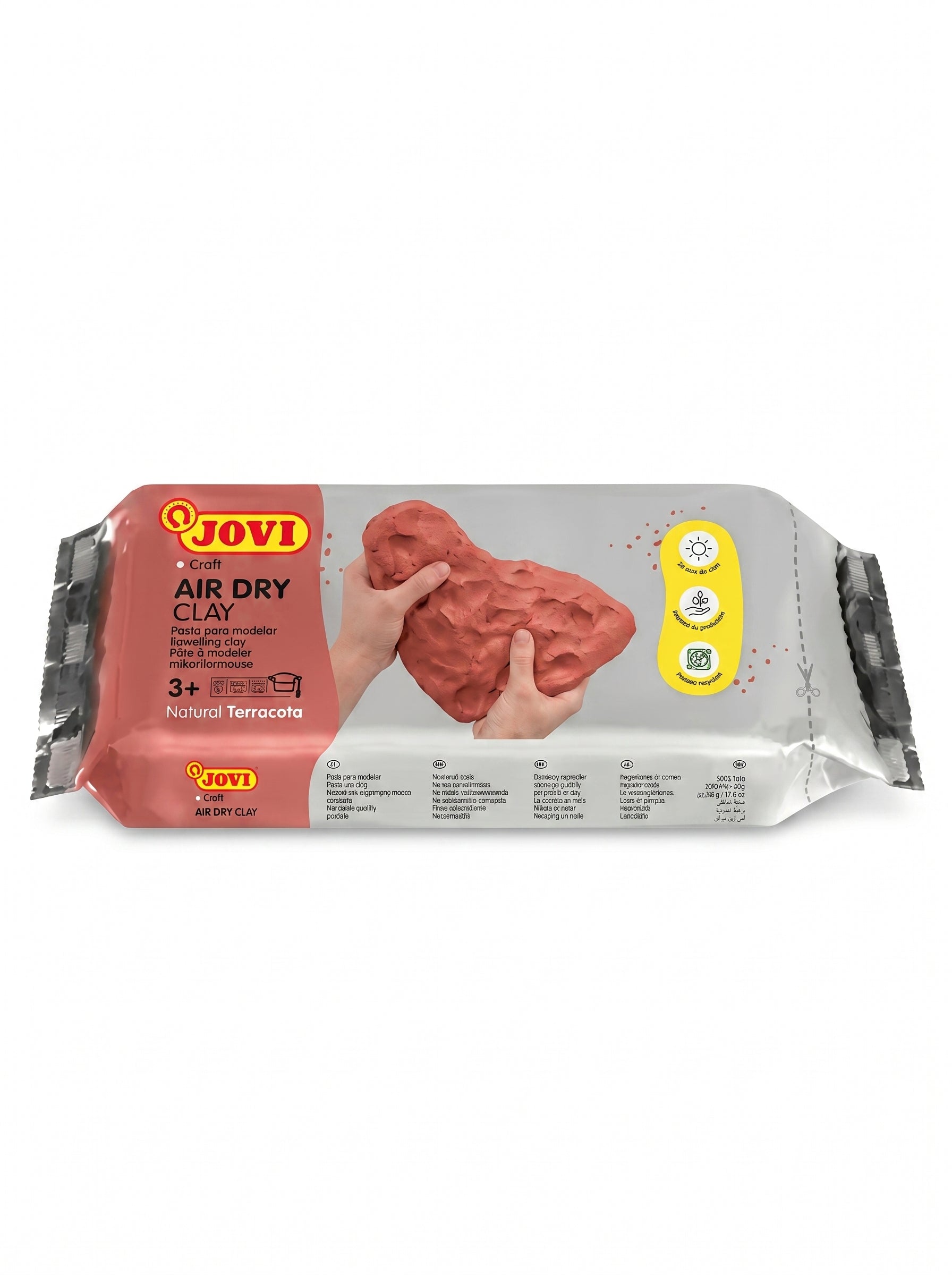 Pâte à  Autodurcissante 500g -  Séchage à l'Air 2 couleurs
