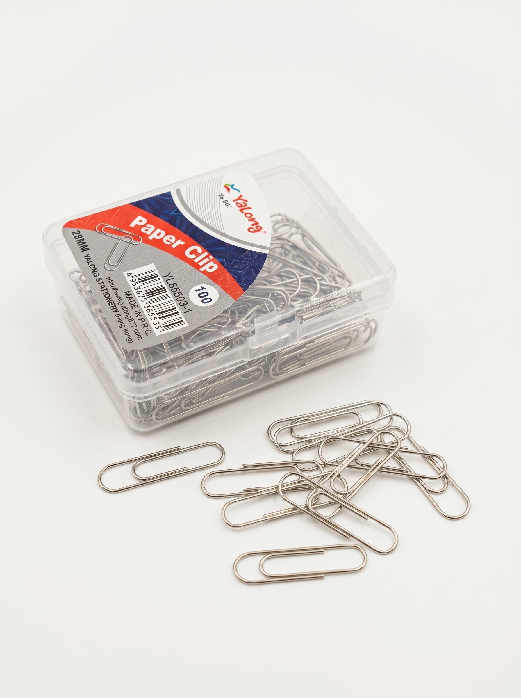Lot de trombones métal 100pcs 28mm - Qualité Standard Pro