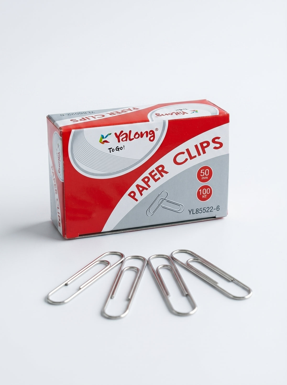 Boîte de trombones métal 100pcs 50mm - Qualité Supérieure