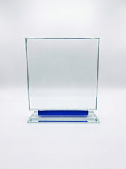 Trophée en Verre pour Bureau avec Boîte