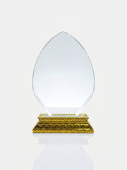 Trophée en Verre pour Bureau avec Boîte de Présentation