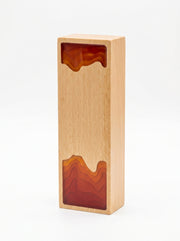 Trophée en Bois pour Bureau avec Boîte de Présentation Luxe