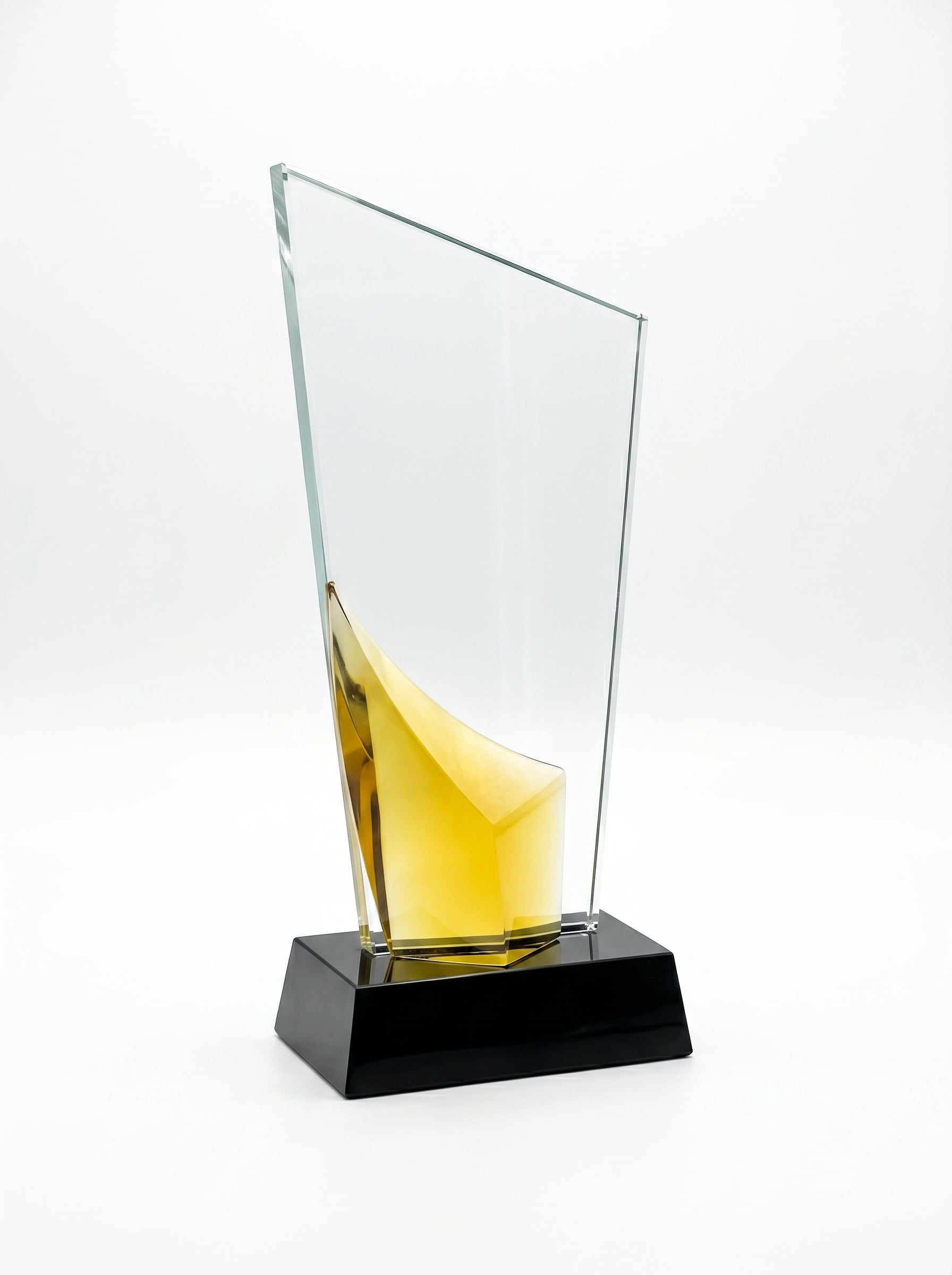 Trophée verre avec boîte, Prix en verre personnalisé, Récompense entreprise, Cadeau corporatif, Trophée cristal, Événementiel B2B, Départ retraite