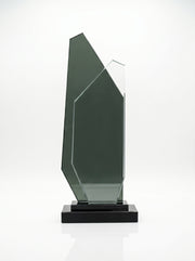 Trophée en Verre pour Bureau avec Boîte