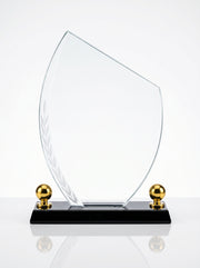 Trophée en Verre pour Bureau avec Boîte