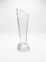 Trophée en Verre pour Bureau avec Boîte
